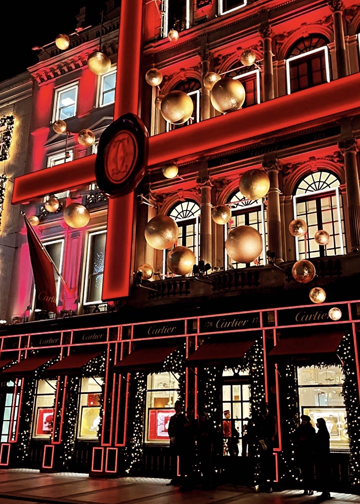 london, weihnachten, Weihnachtszeit, Cartier