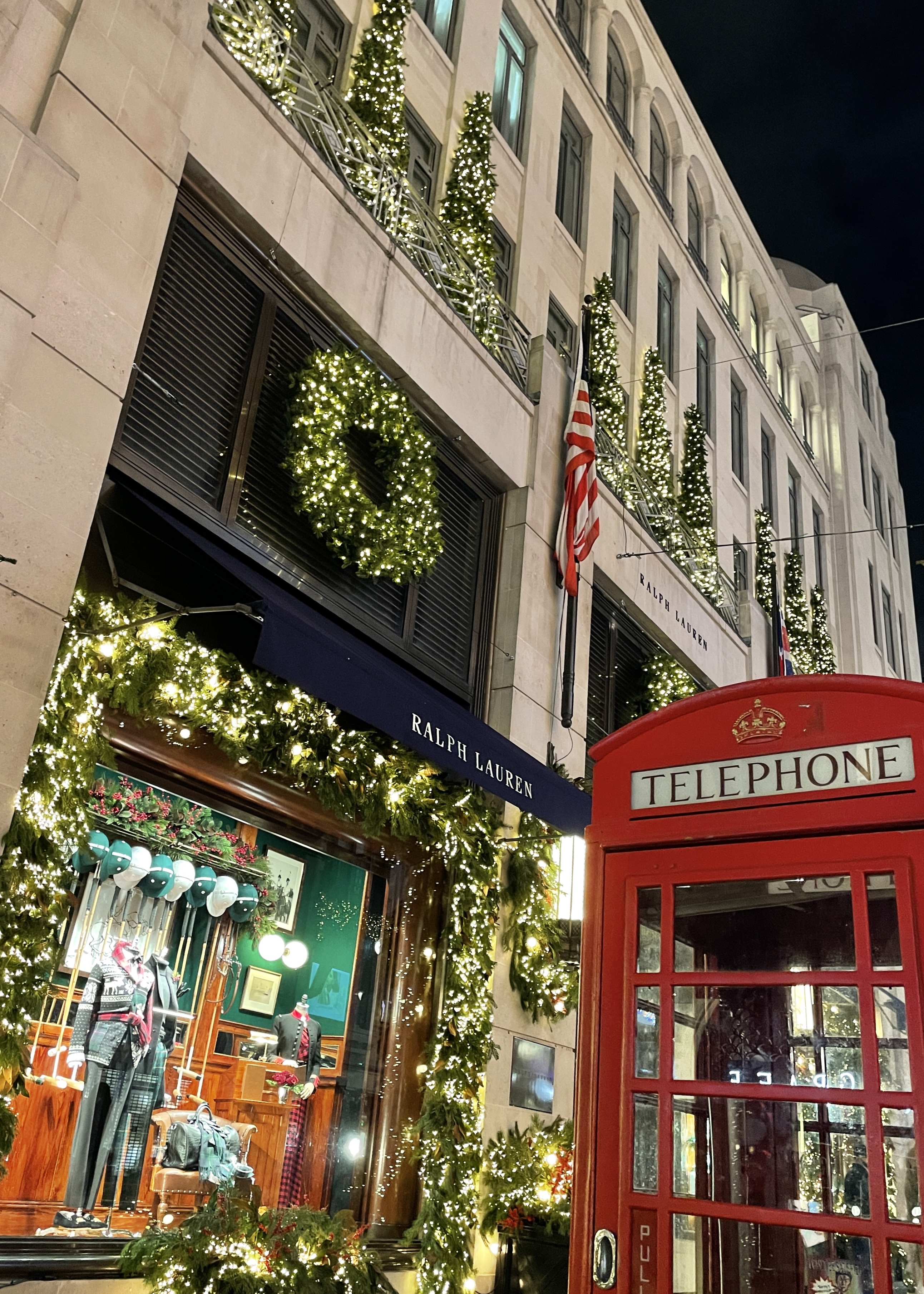 london, weihnachten, Weihnachtszeit, Ralph Lauren 